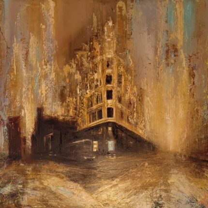 cuadro Ciudad de oro